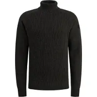 PME Legend Jersey 'Turtleneck pullover with texture' gris