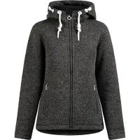 Dreimaster Maritim Chaqueta polar gris oscuro / blanco