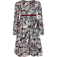 Happy girls Vestido mezcla de colores