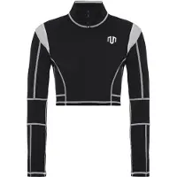 MOROTAI Camiseta funcional 'Kansei Chrome' gris claro / negro