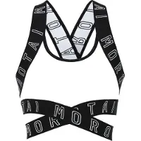 MOROTAI Sujetador deportivo negro / blanco