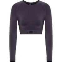 MOROTAI Camiseta funcional 'Naikan' lila oscuro / negro