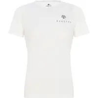 MOROTAI Camiseta funcional 'Engineering'' crema / gris plateado