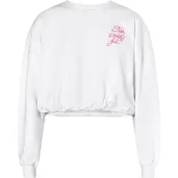 Mymo Sudadera 'Keepsudry' rosa / blanco
