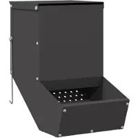 vidaXL Comedero para conejos, color , 17,5 x 26 x 28,5 cm, capacidad de 1,5 kg