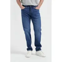 MUD Jeans Hank Mid Tapered Medium Stone Talla: W36L32 | Vaqueros Rectos Outlet | Hombre