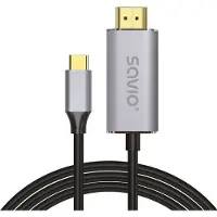 Savio Adaptador Usb-c A Hdmi Cl-171 2 M