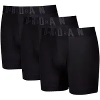 Jordan Calzoncillo boxer 'Flight' gris oscuro / negro