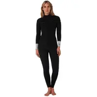 Ocean & Earth Traje De Neopreno Con Cremallera En El Pecho De Manga Larga Para Mujer Steamer 3/2 Mm