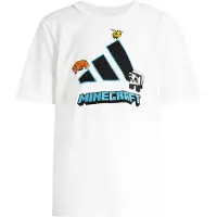 Adidas Camiseta funcional 'Minecraft' naranja / negro / blanco