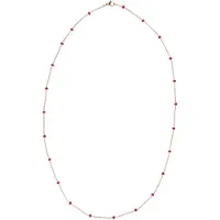 Faina Cadena oro rosa / rojo
