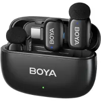 Boya Mini 2 (2 TX + 1 RX USB-C + 1 RX Lightning) negro