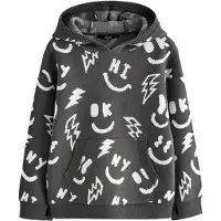 Next Sudadera negro / blanco