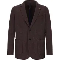 Distretto12 Chaqueta saco 'Herrin' marrón oscuro