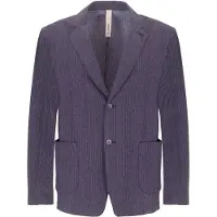 Distretto12 Chaqueta saco 'Albury' añil / lavanda