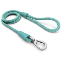 MORSOE Correa para perros Morso, modelo Regular, cuerda, material reciclado, color azul aguamarina