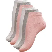 Vincent Creation® Calcetines 'Bambus' gris / greige / rosa