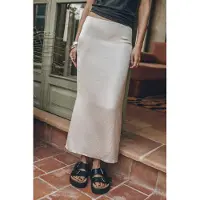 Mikuta The Light Long Slip Skirt Talla: L | Faldas Maxi Outlet | Mujer