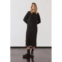 Mikuta The Dark Faded Knit Longsleeve Dress Talla: XS | Vestidos Maxi Outlet | Mujer