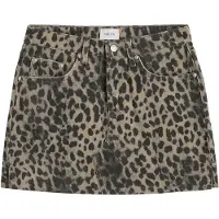 Mikuta The Leo Slit Denim Skirt Talla: S | Mini Faldas Outlet | Mujer | Azul