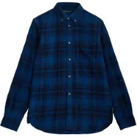 French Connection Scot Flannel Ls Blue/marine Talla: L | Manga Larga Outlet | Hombre | Azul