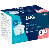 Laica Jarra Purificadora De Agua Bi-flux Slim F4t Universal 4 Unidades