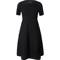 Armani Exchange para mujer. XW001885AF10352UC001 Vestido Silueta negro (M), Casual, Clásico, Viscosa, Manga corta, o