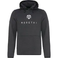MOROTAI Camiseta deportiva 'Neo' gris oscuro / blanco