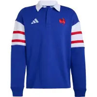 Adidas Camiseta de fútbol 'FFR Heritage' azul / rojo / blanco