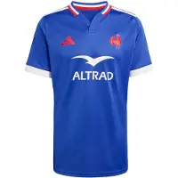 Adidas adidasCamiseta de rugby primera equipación Francia Réplica L Semi Lucid Blue Hombre