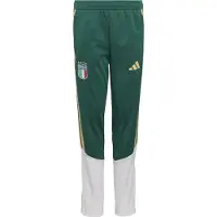 Adidas Pantalón deportivo 'Italien 26 Tiro' beige / verde oscuro / blanco