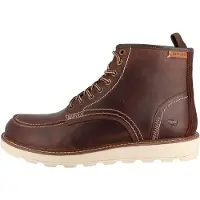 Mustang Botas con cordones 'Egidio' marrón oscuro