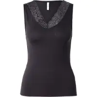 Hailys Top 'Ti44na' negro / blanco