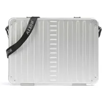 Aleon Funda para portátil 36 cm plateado