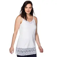 Sheego Top blanco