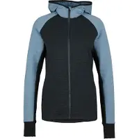 Stoic - Women's MerinoFleece260 FlenSt. Zip Hoody - Sudadera de lana merina size S, negro