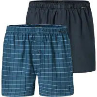 Schiesser Calzoncillo boxer navy / negro