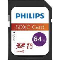 Philips Tarjeta De Memoria Sdxc 64gb Class 10 Uhs-i U1
