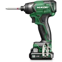 HiKOKI Destornillador de impacto a batería , 12 Voltios 4,0 Ah, WH12DDWHZ