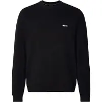 BOSS para hombre. 50547507 Jersey Momentum-X negro (S), Casual, Poliéster, outlet 2026.