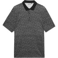 Lyle & Scott Golf Divot Polo Shirt Jet Black Talla: S | Polos Outlet | Hombre | Negro