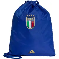 Bolsa para gimnasio deportiva 'Italy Football Gym' navy / oro / rojo vivo / blanco