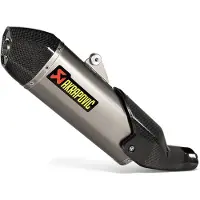 Akrapovic Sistema de escape Slip-on Line con EG-BE DESERT X 22- TI