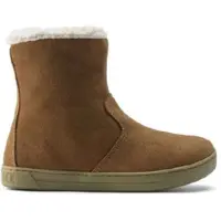 Birkenstock para niña. 1020206 Botines de Ante Lille (Ajuste Regular) marrón (38), Plano, Ninguno, Casual, moda infantil, outlet