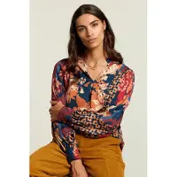 River Woods Multi Fantasy V-neck Blouse Talla: 36 | Blusas Outlet | Mujer