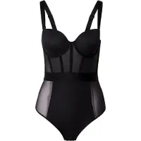 DKNY Body Sin Mangas Sheers Cupped Strapless