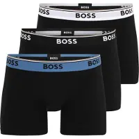 BOSS para hombre. 50554694 Set 3 Bóxers Confort negro (S), Homewear, Algodón, outlet 2026.