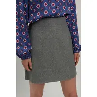 Josephine & Co Sil Skirt Steel Grey Melange Talla: 34 | Mini Faldas Outlet | Mujer | Gris