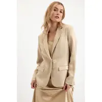 Josephine & Co Donna Blazer Light Khaki Talla: 38 | Blazers Outlet | Mujer | Marrón