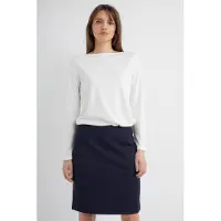 Josephine & Co Pip Skirt Navy Talla: 46 | Faldas Midi Outlet | Mujer | Azul